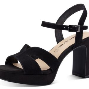 Tamaris High-Heel-Sandalette, Sommerschuh, Abendschuh, Blockabsatz, mit ANTIshokk-Absatz