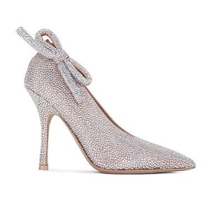 Valentino Garavani HIGH HEELS NITE OUT in Crystal & Rose Cannelle - Metallic Silver. Size 36 (also in ).