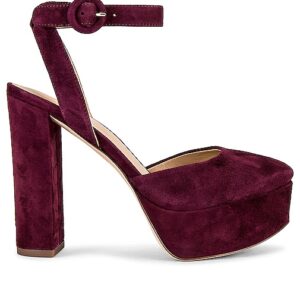 Veronica Beard HIGH-HEELS MAGDA in Wine. Size 10, 5, 9.5.