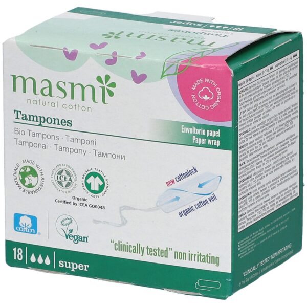 masmi Bio Tampons Super