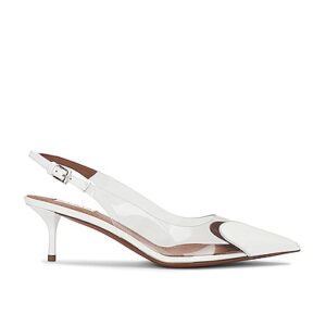 ALAÏA HIGH-HEELS in Blanc - White. Size 37 (also in 39.5).