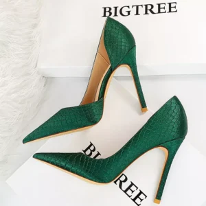 BIGTREE Shoes Designer New Women Pumps Pointed Toe High Heels Ladies Shoes Fashion Heels Pumps Sexy