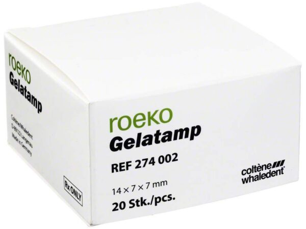 Gelatamp Tampons Aus Geschaeumter Gelatine