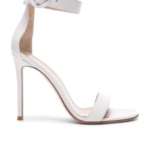 Gianvito Rossi HIGH HEELS LEATHER PORTOFINO in Weiß - White. Size 40.5 (also in 34, 35, 41.5).