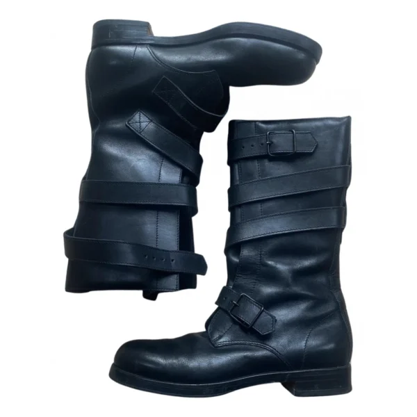 Helmut Lang Leder Stiefel