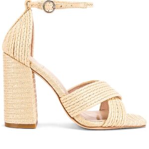 House of Harlow 1960 HIGH-HEELS CAVA in Neutral. Size 10, 8.5.