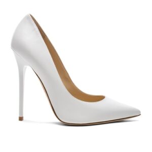 Jimmy Choo HIGH HEELS LEATHER ANOUK in Optic White - White. Size 39.5 (also in ).