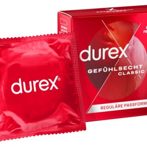 Kondome "Gefühlsecht Classic", transparent