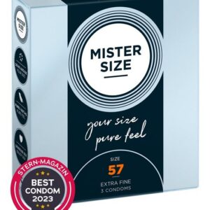 MISTER SIZE XXL-Kondome Mister Size - 57mm 3er, 3 St.