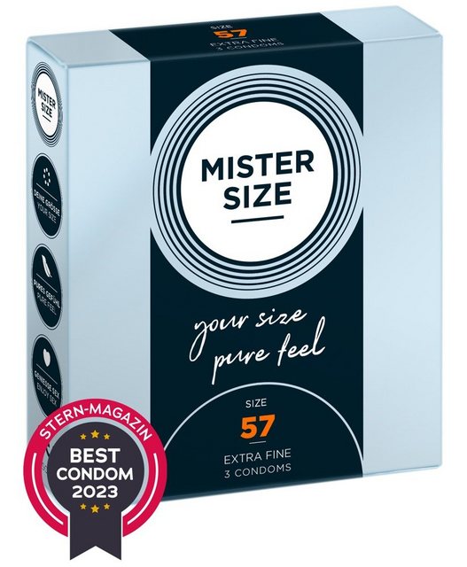MISTER SIZE XXL-Kondome Mister Size – 57mm 3er, 3 St.