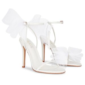 RAYE HIGH-HEELS BUBBLY in Ivory. Size 10, 6, 6.5, 7, 7.5, 8, 9.