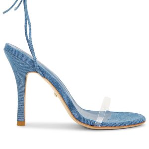 RAYE HIGH-HEELS CAPUCINE in Blue. Size 10.