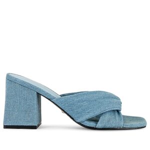 RAYE HIGH-HEELS TABBY in Blue. Size 5.5, 6.5, 7, 7.5, 8, 8.5, 9.5.