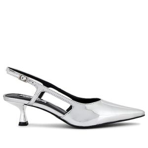 Steve Madden HIGH-HEELS LEGACI in Metallic Silver. Size 6.5, 7.5, 8.