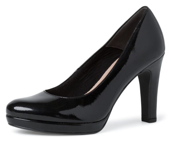 Tamaris High-Heel-Pumps, in glänzender Optik