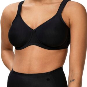 Triumph Bügel-BH "Modern Soft+Cotton W", Cup B-F, mit dezentem Streifenmuster, Basic Dessous