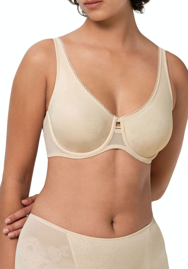 Triumph Minimizer-BH "Wild Rose Sensation W01", Cup C-G, mit Jacquardspitze, Basic Dessous