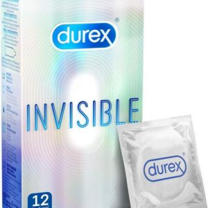 durex Kondome Durex Invisible Kondome 12 Stück Packung, 12 St., Dünn, trasparent